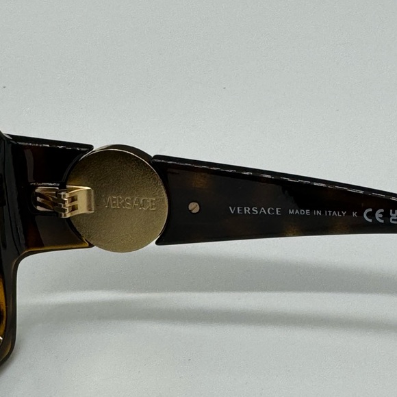 NEW VE4453 108/87 VERSACE SUNGLASSES MOD 4453 HAVANA WOMEN EYEWEAR VE 4453 - Picture 10 of 11